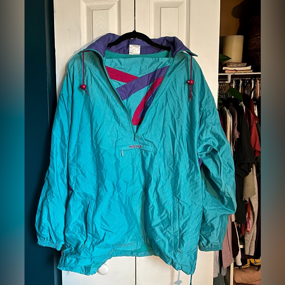 maser USA Windbreaker Jacket Vintage
